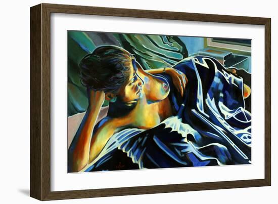 Blue Velvet - 09-07-22-Corne Akkers-Framed Giclee Print