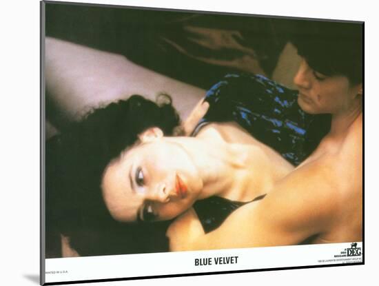 Blue Velvet, 1986-null-Mounted Art Print