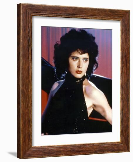 Blue Velvet by DavidLynch with Isabella Rossellini, 1986 (photo)-null-Framed Photo