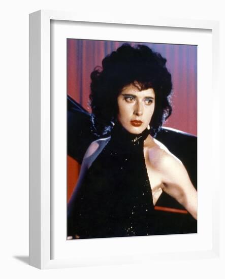 Blue Velvet by DavidLynch with Isabella Rossellini, 1986 (photo)-null-Framed Photo