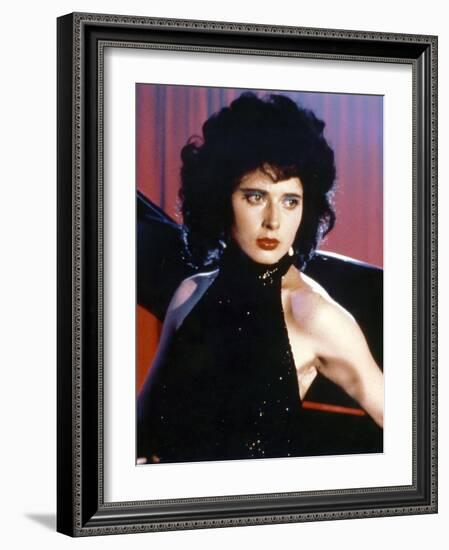 Blue Velvet by DavidLynch with Isabella Rossellini, 1986 (photo)-null-Framed Photo