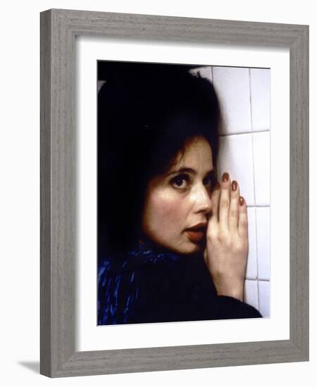 Blue Velvet by DavidLynch with Isabella Rossellini, 1986 (photo)-null-Framed Photo