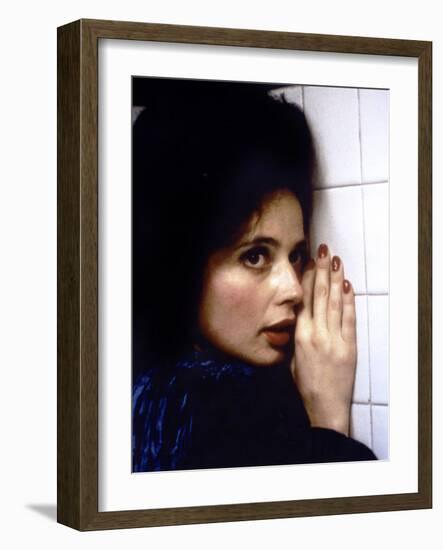 Blue Velvet by DavidLynch with Isabella Rossellini, 1986 (photo)-null-Framed Photo