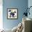 Blue Velvet I-Allison Pearce-Framed Art Print displayed on a wall