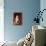 Blue Velvet (photo)-null-Framed Stretched Canvas displayed on a wall