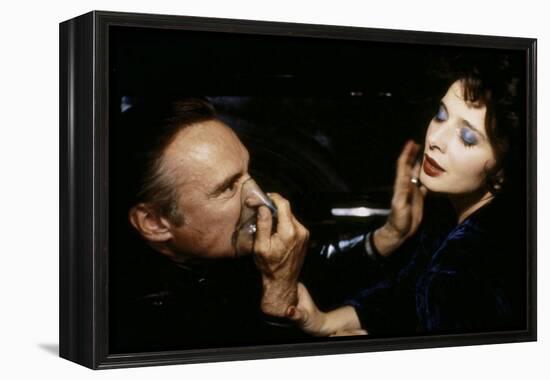 Blue Velvet (photo)-null-Framed Stretched Canvas