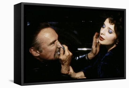 Blue Velvet (photo)-null-Framed Stretched Canvas