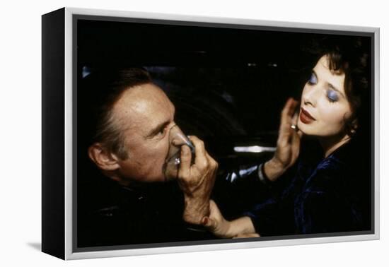 Blue Velvet (photo)-null-Framed Stretched Canvas