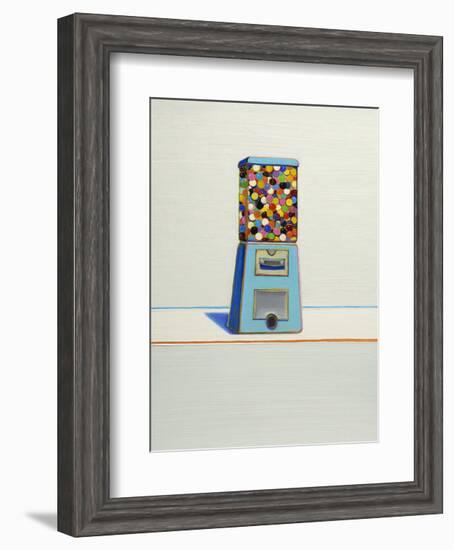 Blue Vendor, 1963-Wayne Thiebaud-Framed Art Print