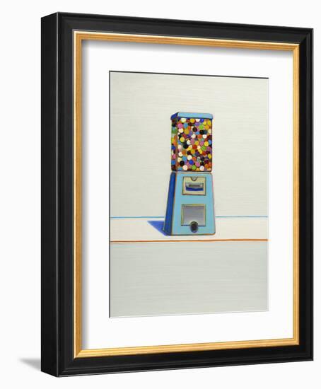 Blue Vendor, 1963-Wayne Thiebaud-Framed Art Print