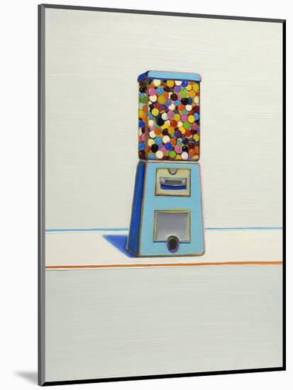 Blue Vendor, 1963-Wayne Thiebaud-Mounted Art Print