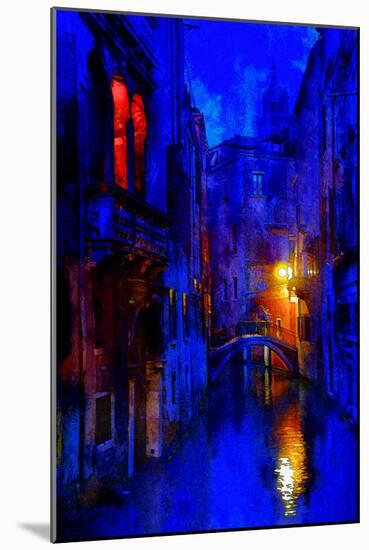 Blue Venice-Steven Boone-Mounted Photographic Print