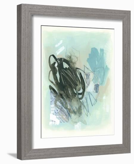 Blue Verse I-June Vess-Framed Art Print