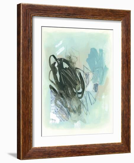 Blue Verse I-June Vess-Framed Art Print