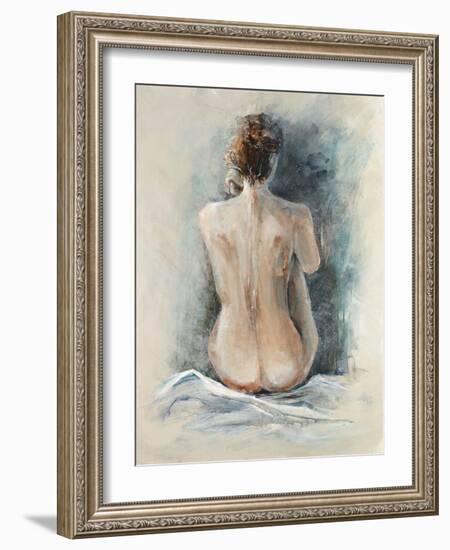 Blue Vignette I-Farrell Douglass-Framed Giclee Print