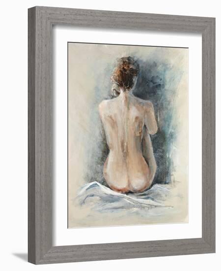 Blue Vignette I-Farrell Douglass-Framed Giclee Print