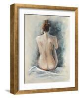Blue Vignette I-Farrell Douglass-Framed Giclee Print
