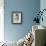 Blue Vignette I-Farrell Douglass-Framed Giclee Print displayed on a wall