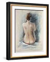 Blue Vignette I-Farrell Douglass-Framed Giclee Print
