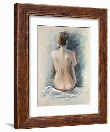 Blue Vignette I-Farrell Douglass-Framed Giclee Print