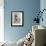 Blue Vignette II-Farrell Douglass-Framed Giclee Print displayed on a wall