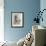 Blue Vignette II-Farrell Douglass-Framed Giclee Print displayed on a wall
