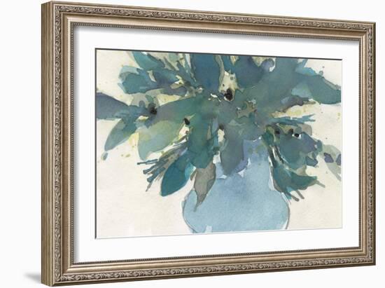 Blue Vintage Charm I-Samuel Dixon-Framed Art Print