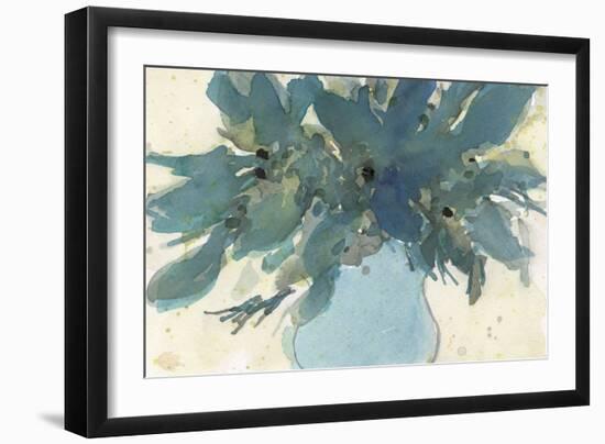 Blue Vintage Charm II-Samuel Dixon-Framed Art Print