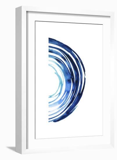 Blue Vortex II-Grace Popp-Framed Art Print