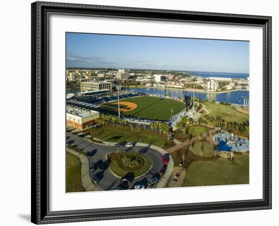 Blue Wahoo's Stadium Pensacola, FL-Bobby R Lee-Framed Photographic Print