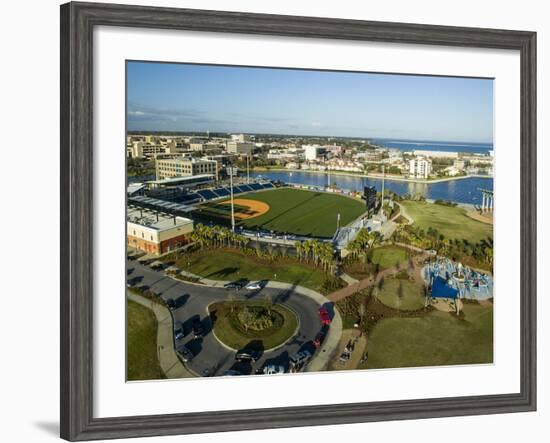Blue Wahoo's Stadium Pensacola, FL-Bobby R Lee-Framed Photographic Print