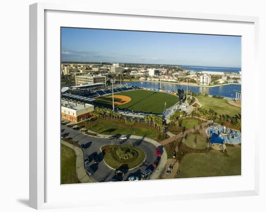 Blue Wahoo's Stadium Pensacola, FL-Bobby R Lee-Framed Photographic Print