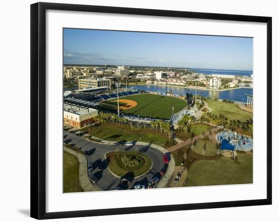 Blue Wahoo's Stadium Pensacola, FL-Bobby R Lee-Framed Photographic Print