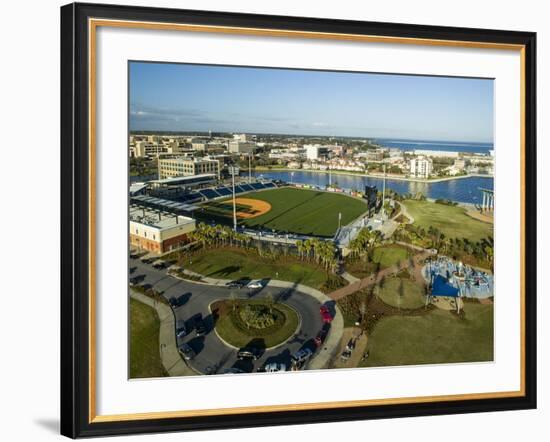 Blue Wahoo's Stadium Pensacola, FL-Bobby R Lee-Framed Photographic Print