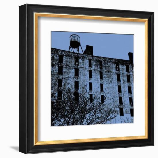 Blue Wall-Erin Clark-Framed Art Print