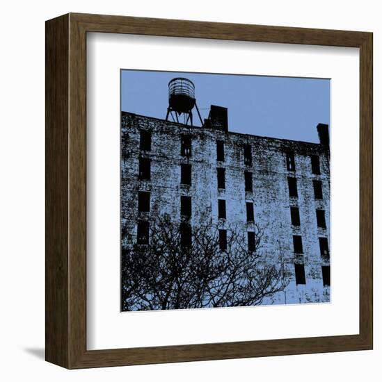 Blue Wall-Erin Clark-Framed Art Print