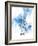 Blue Wash Hand-Paula Mills-Framed Giclee Print