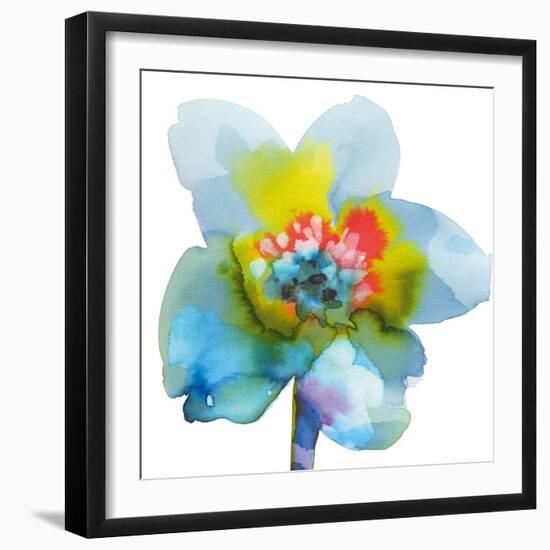 Blue Wash I-Sandra Jacobs-Framed Giclee Print