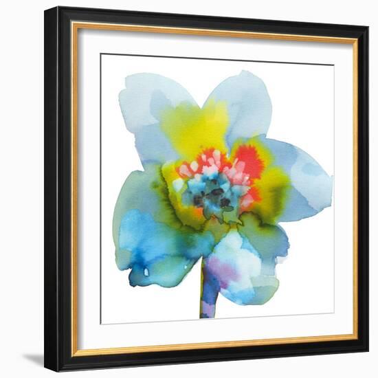 Blue Wash I-Sandra Jacobs-Framed Giclee Print