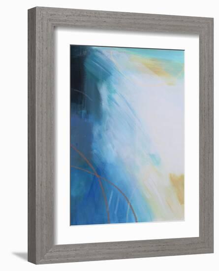 Blue Wash I-Alison Jerry-Framed Art Print