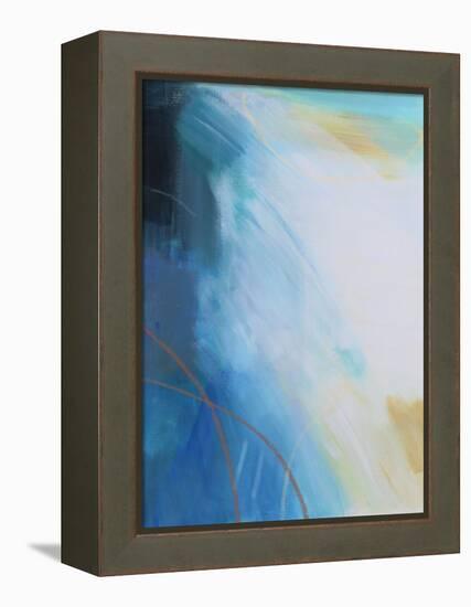 Blue Wash I-Alison Jerry-Framed Stretched Canvas