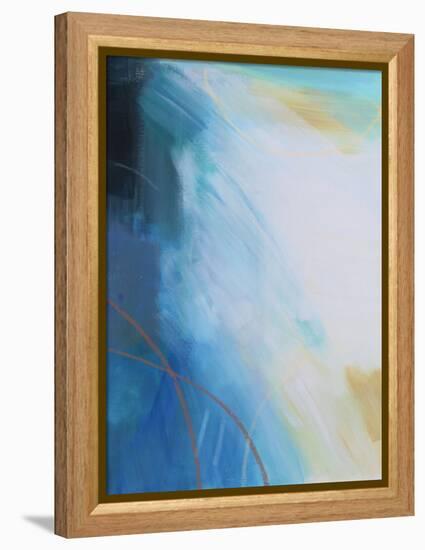 Blue Wash I-Alison Jerry-Framed Stretched Canvas