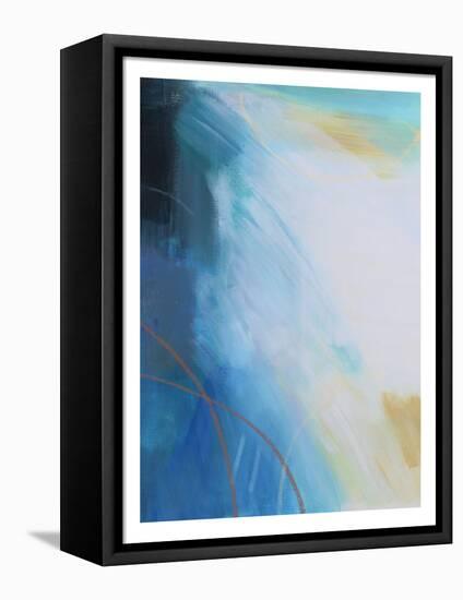 Blue Wash I-Alison Jerry-Framed Stretched Canvas
