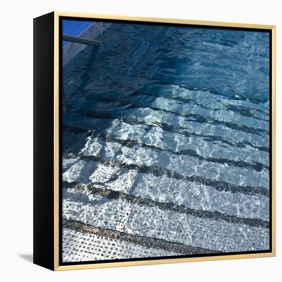 Blue Water 7517-Rica Belna-Framed Premier Image Canvas