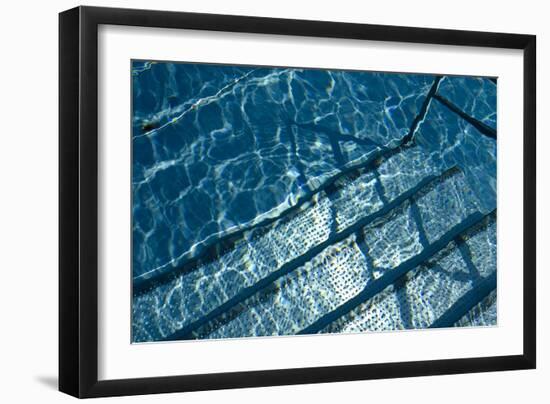 Blue Water 7900-Rica Belna-Framed Giclee Print