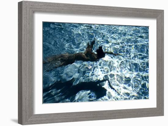 Blue Water 8423-Rica Belna-Framed Giclee Print