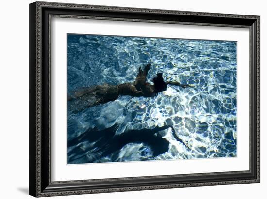 Blue Water 8423-Rica Belna-Framed Giclee Print