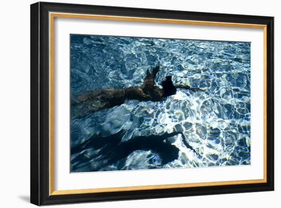 Blue Water 8423-Rica Belna-Framed Giclee Print