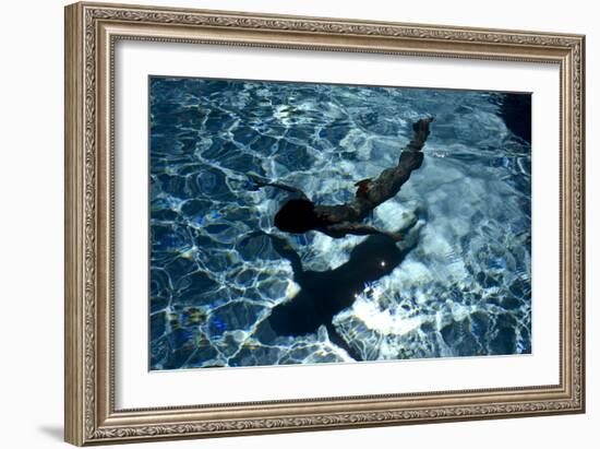 Blue Water 8433-Rica Belna-Framed Giclee Print