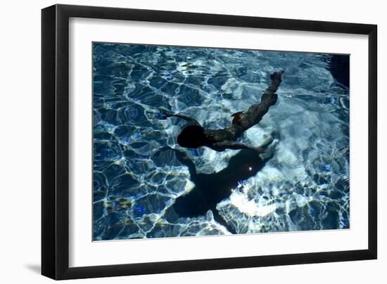 Blue Water 8433-Rica Belna-Framed Giclee Print